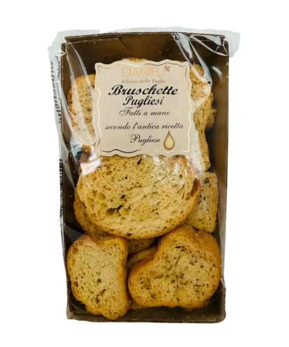 Bruschette Condite con Olio EVO e Origano - Danieli 150 g