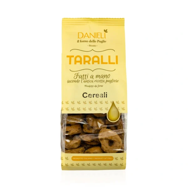 Taralli Tradizionali ai Cereali - Danieli 240 g