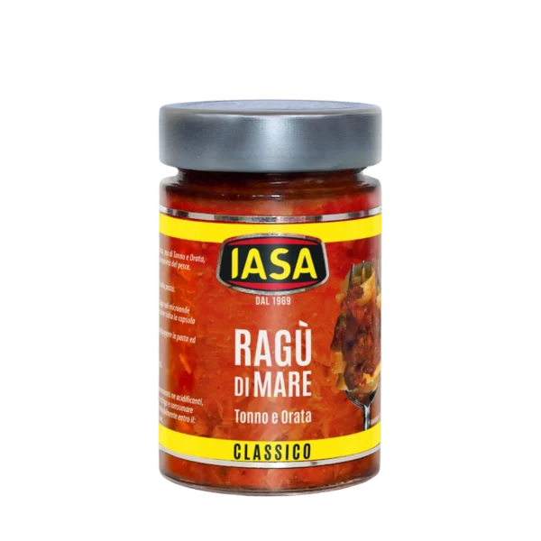 Ragù Classico di Mare con Tonno e Orata - Iasa 185 g