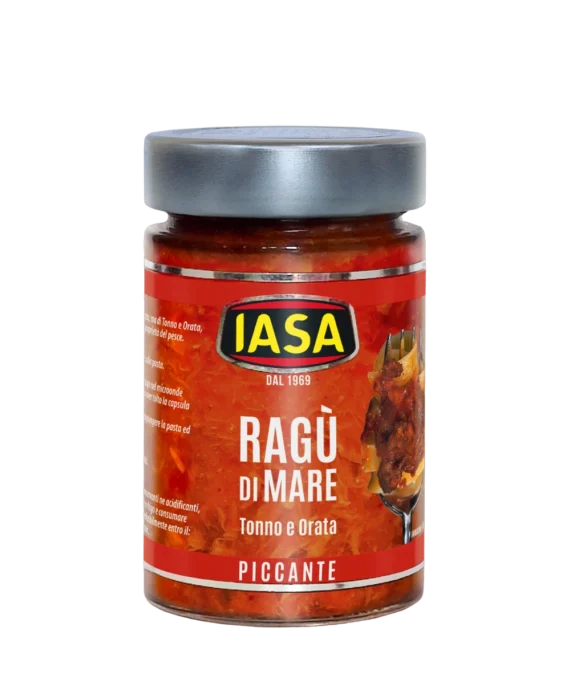 Ragù Piccante di Mare con Tonno e Orata - Iasa 185 g