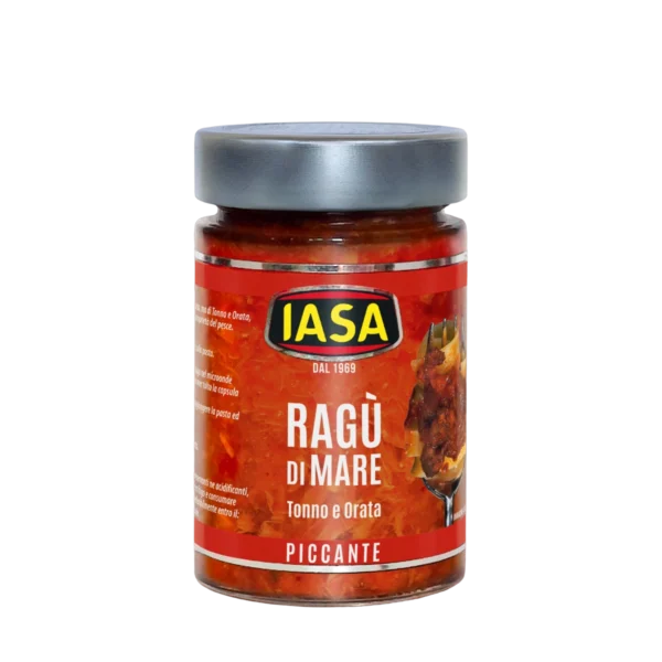 Ragù Piccante di Mare con Tonno e Orata - Iasa 185 g
