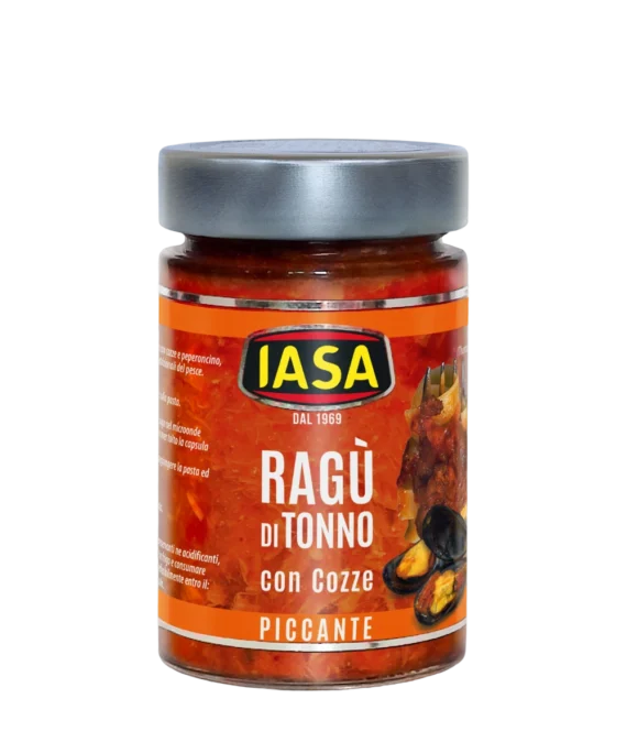 Ragù Piccante di Tonno e Cozze - Iasa 185 g