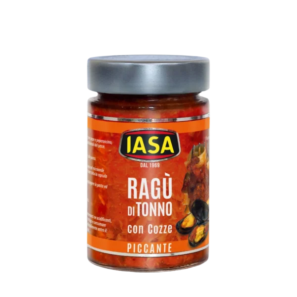 Ragù Piccante di Tonno e Cozze - Iasa 185 g