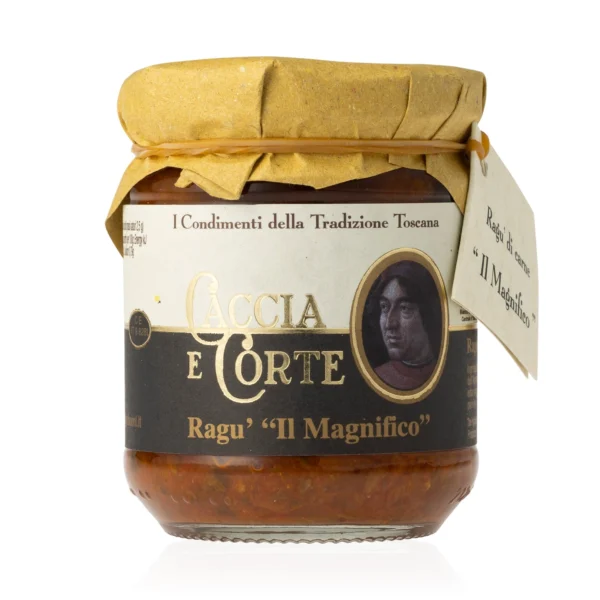 Ragù Il Magnifico con Chianina e Cinta Senese - Caccia e Corte 180 g