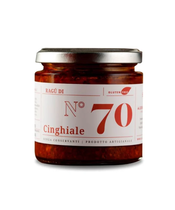 Ragù di Cinghiale n°70 - Brusadin 210 g