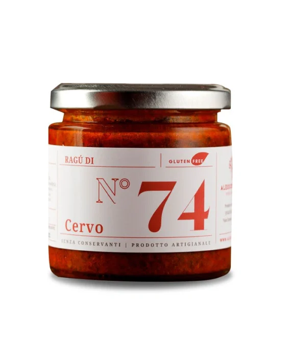 Ragù di Cervo Artigianale n°74 - Brusadin 210 g