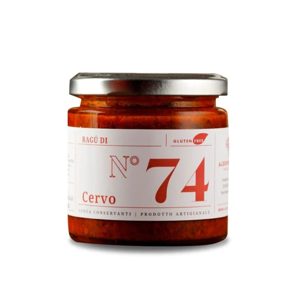Ragù di Cervo Artigianale n°74 - Brusadin 210 g