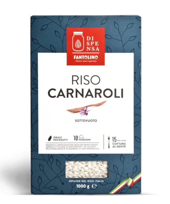 Riso Bianco Carnaroli - Dispensa Fantolino 1 kg