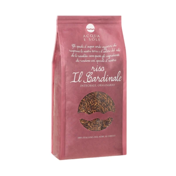 Riso Rosso Integrale Il Cardinale - Acqua e Sole 1 Kg