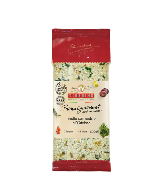 Risotto Carnaroli con Verdure all'Ortolana - Tiberino 200 g