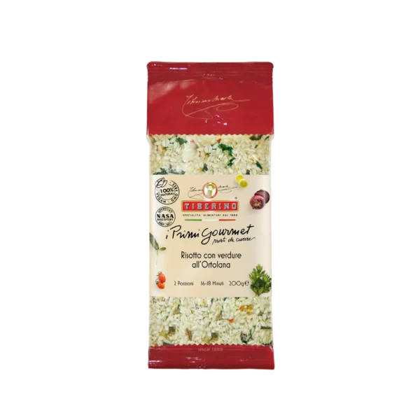 Risotto Carnaroli con Verdure all'Ortolana - Tiberino 200 g