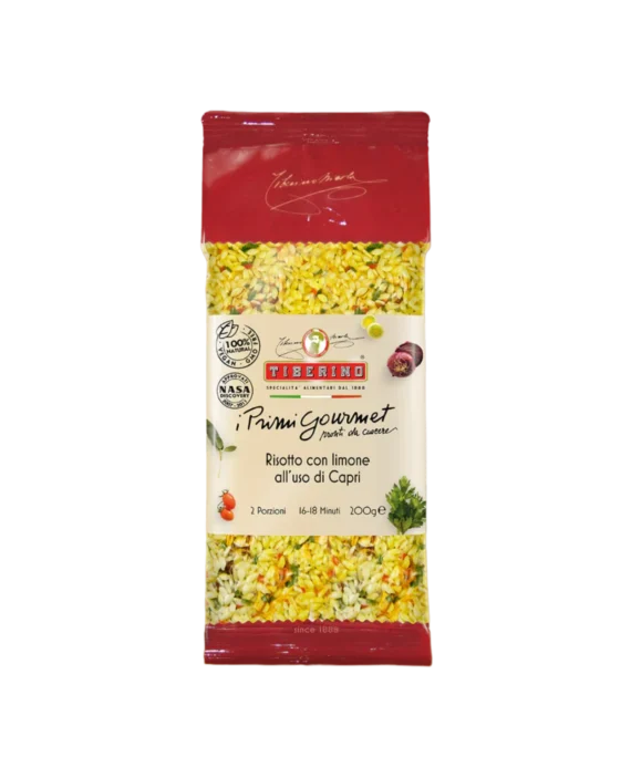 Risotto Carnaroli con Limone all'Uso di Capri - Tiberino 200 g