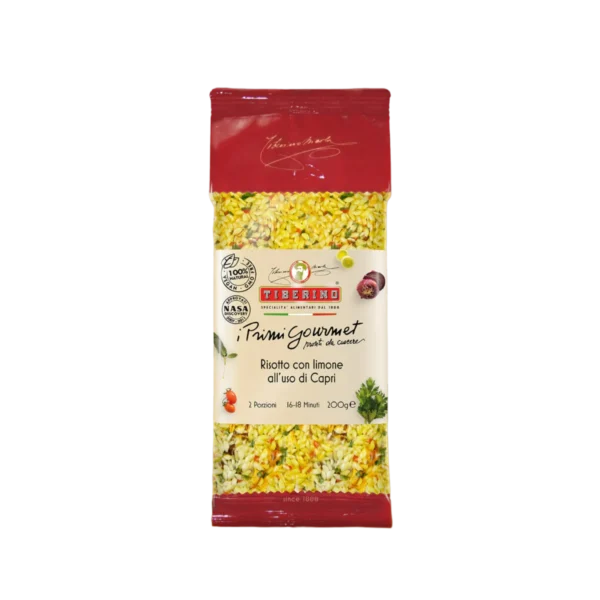 Risotto Carnaroli con Limone all'Uso di Capri - Tiberino 200 g