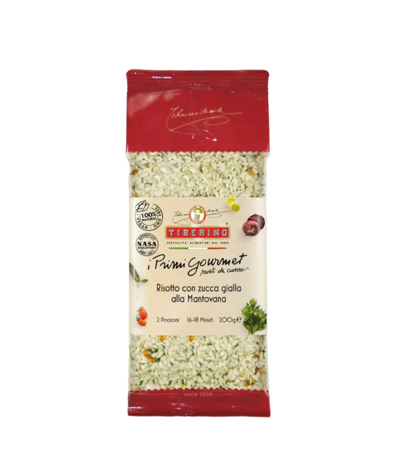 Risotto Carnaroli Con Zucca Alla Mantovana - Tiberino 200 g