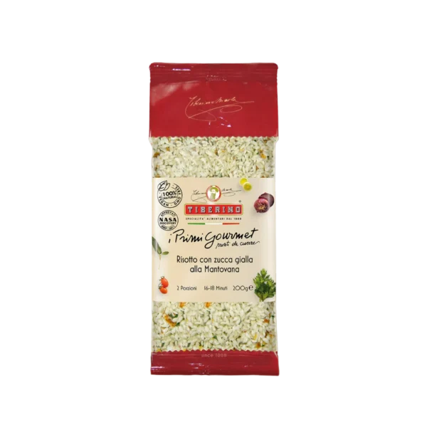 Risotto Carnaroli Con Zucca Alla Mantovana - Tiberino 200 g