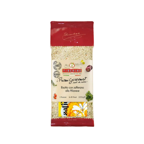 Risotto Carnaroli con Zafferano alla Milanese - Tiberino 200 g