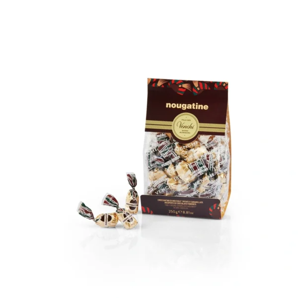 Sacchetto Regalo con Cioccolatini Nougatine - Venchi 250 g