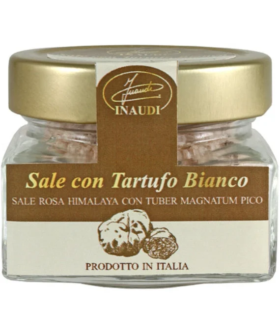 Sale rosa dell’Himalaya con Tartufo Bianco - Inaudi 30 g