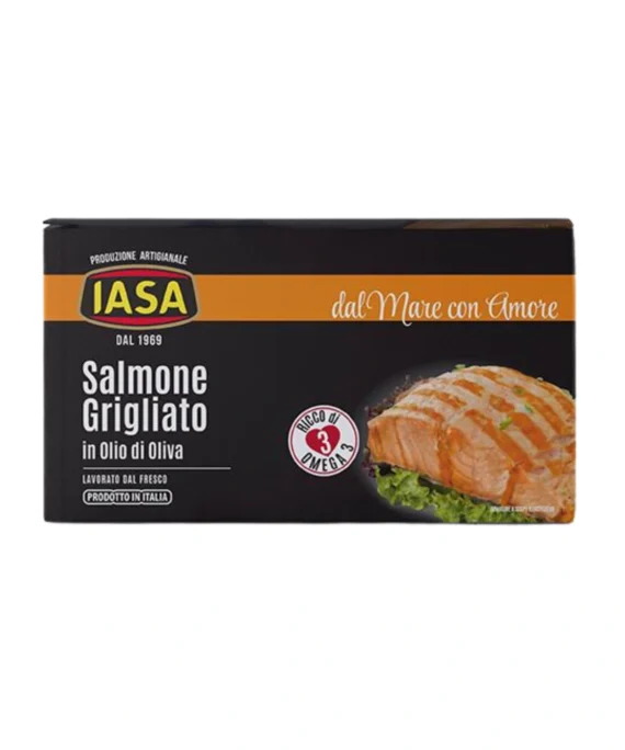 Salmone Grigliato in Olio d'Oliva - Iasa 170 g