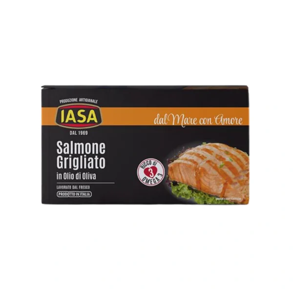 Salmone Grigliato in Olio d'Oliva - Iasa 170 g