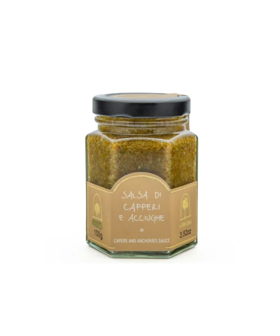 Salsa di Capperi e Acciughe - La Nicchia 100 g