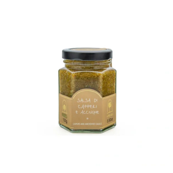Salsa di Capperi e Acciughe - La Nicchia 100 g