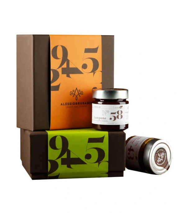 Scatola Regalo 'Le Creme Extra al Cioccolato' - 4 vasetti