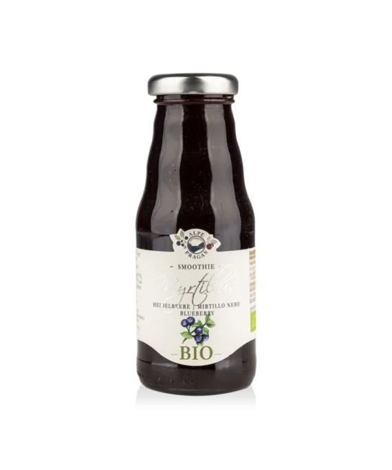 Smoothie di Mirtillo Nero BIO - Alpe Pragas 200 ml