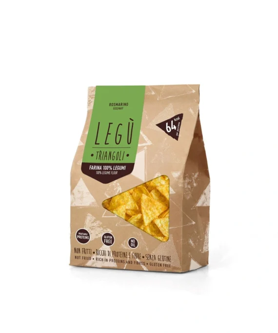 Snack Triangoli al Rosmarino - Legù 40 g