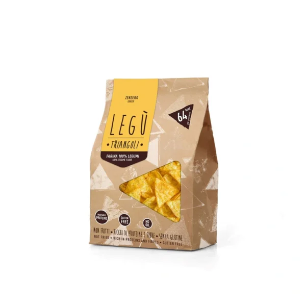 Snack Triangoli allo Zenzero - Legù 40 g