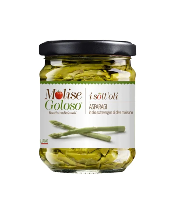 Asparagi in Olio EVO Molisano - Molise Goloso 180 g