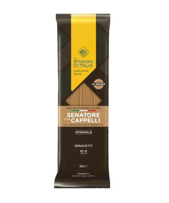 Spaghetti Integrali Varietà Cappelli - Le Stagioni d'Italia 500 g