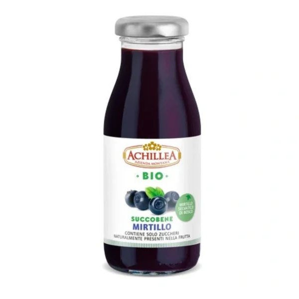 Succo di Mirtillo 100% BIO Succobene - Achillea 200 ml