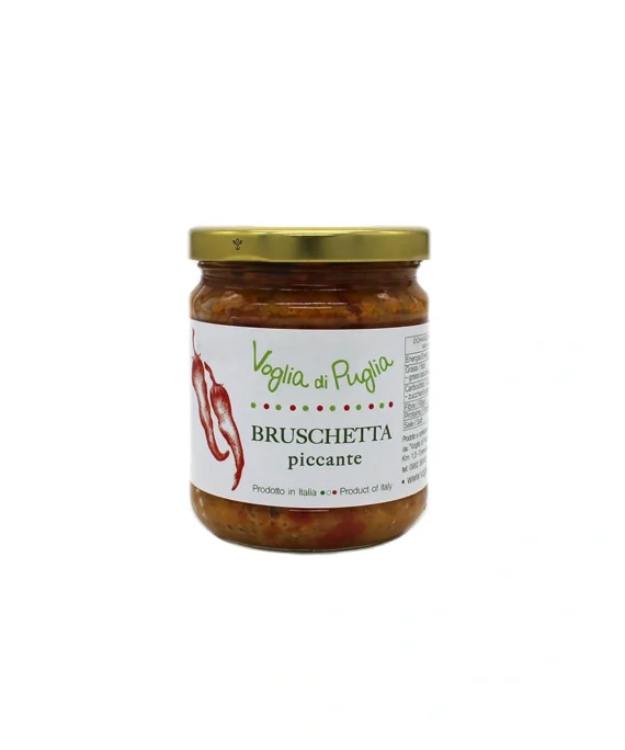 Salsa per Bruschetta Piccante - Voglia di Puglia 190 g