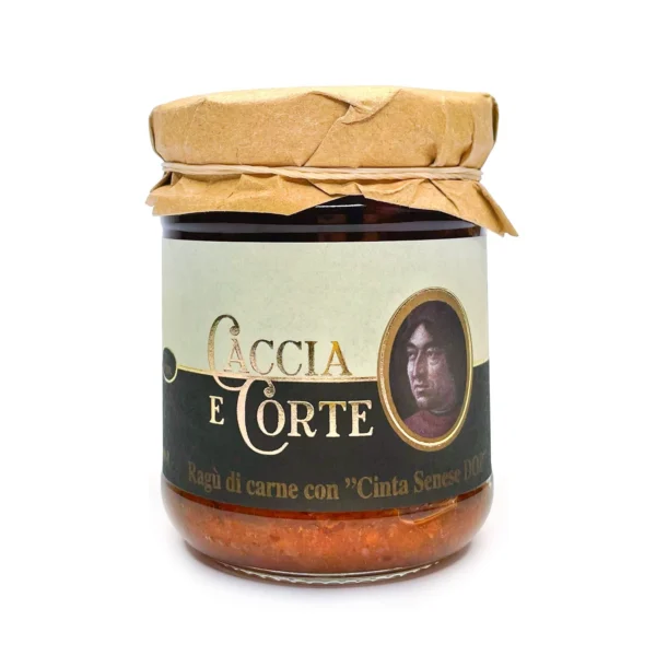 Ragù di Carne con Cinta Senese DOP - Caccia e Corte 180 g