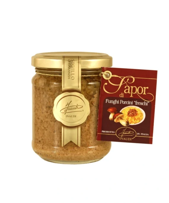 Crema Sapor di Funghi Porcini Freschi - Inaudi 180 g