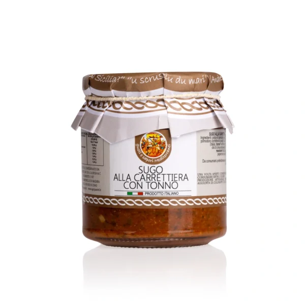 Sugo alla Carrattiera con Tonno - Agripantel 280 g