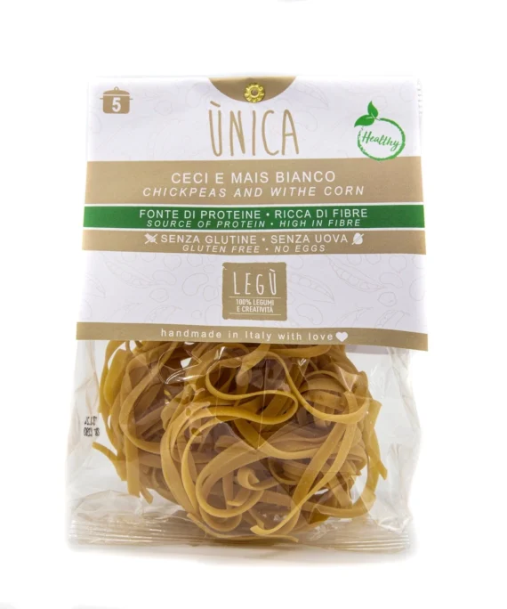 Tagliatelle di Mais Bianco e Ceci - Legù 120 g