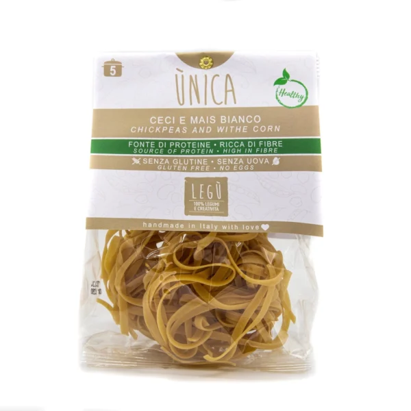 Tagliatelle di Mais Bianco e Ceci - Legù 120 g
