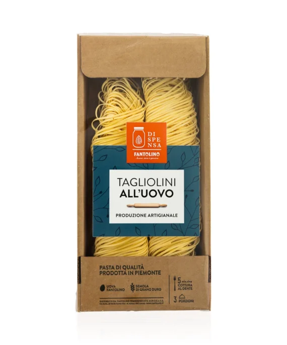 Tagliolini All'Uovo Artigianali - Dispensa Fantolino 250 g