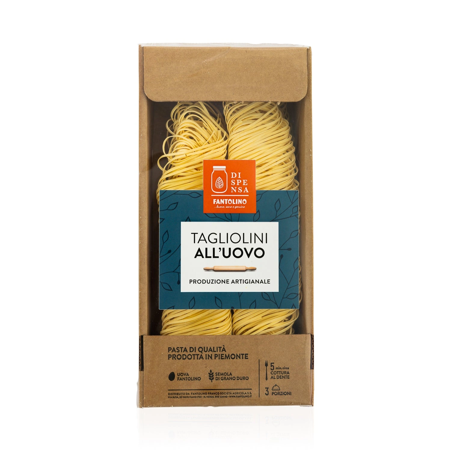 Tagliolini All’Uovo Artigianali – Dispensa Fantolino 250 g