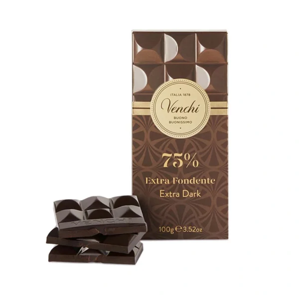 Tavoletta Di Cioccolato Extra Fondente 75% - Venchi 100 g