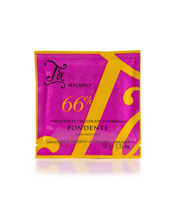 Tavoletta di Cioccolato Fondente 66% - T'a Milano 50 g