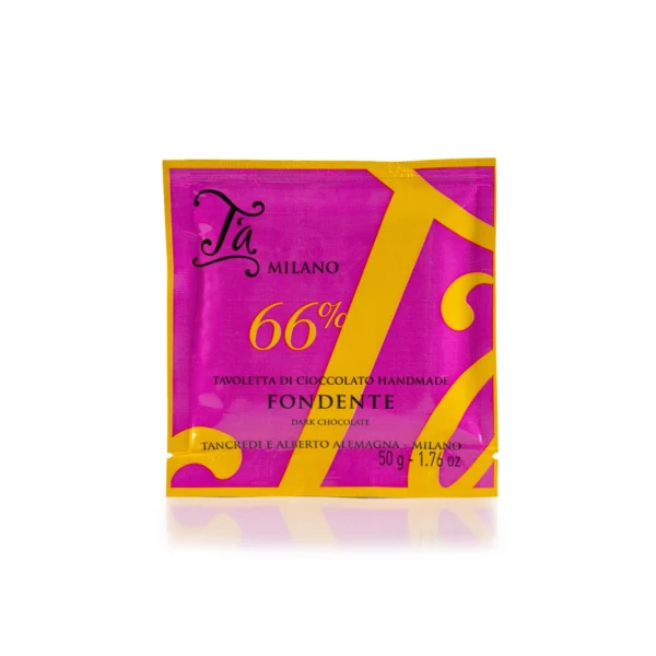 Tavoletta di Cioccolato Fondente 66% - T'a Milano 50 g