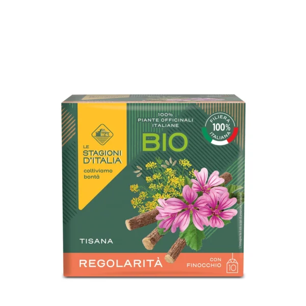 Tisana Regolarità BIO con Finocchio - Le Stagioni d'Italia 10 filtri