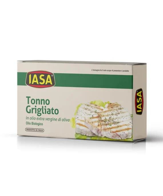 Tonno Grigliato in Olio Extravergine d'Oliva BIO - Iasa 170 g