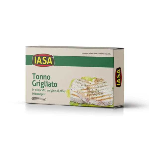 Tonno Grigliato in Olio Extravergine d'Oliva BIO - Iasa 170 g