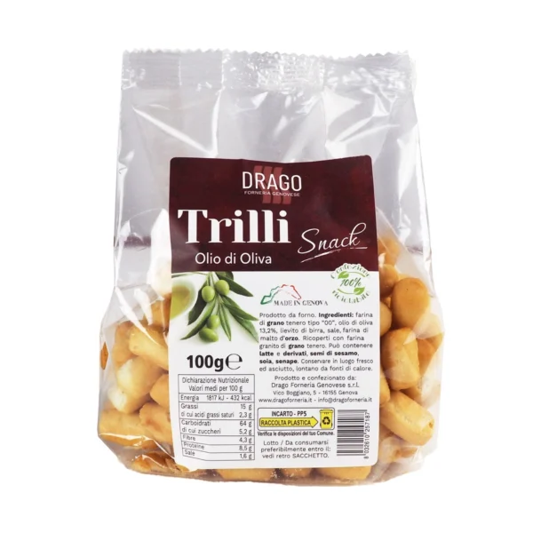 Grissini Trilli Gusto Classico - Drago Forneria 100 g