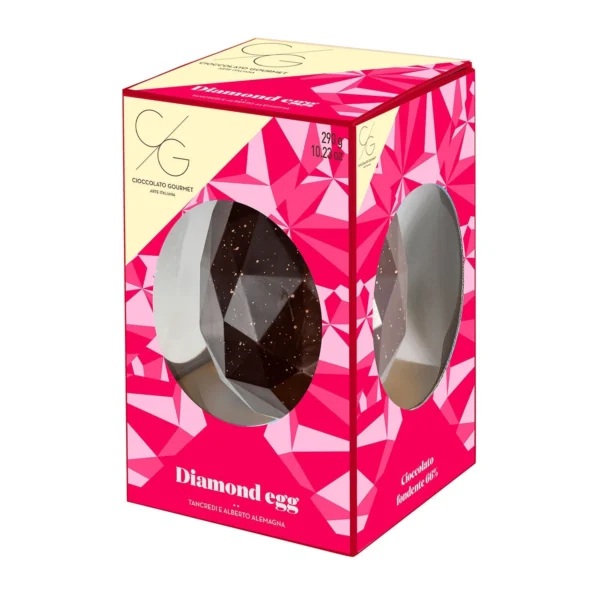 Uovo al Cioccolato Fondente Black Diamond - T'a Milano 290 g