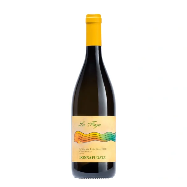 Vino Bianco Contessa Entellina DOC Chardonnay Sicilia La Fuga 2022